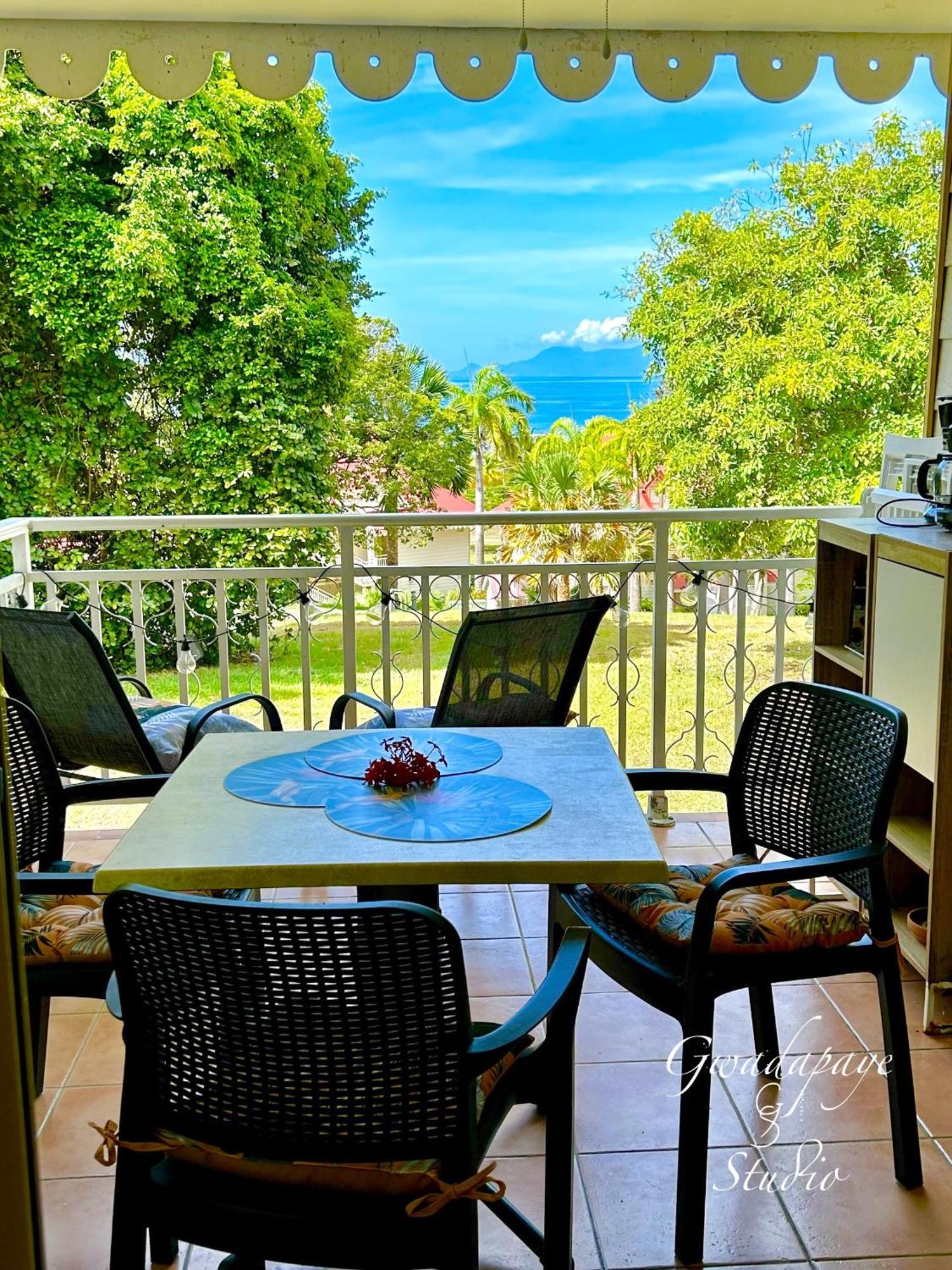 Vue Exclusive Mer Et Volcan, Village Vacances Avec Plage Et Piscine, Les Gwadastudios Sainte-Anne  Ngoại thất bức ảnh