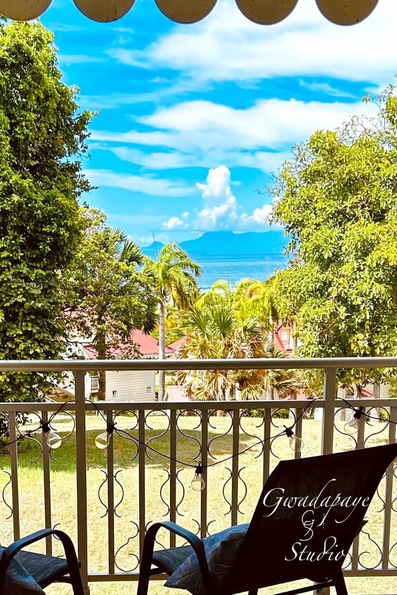 Vue Exclusive Mer Et Volcan, Village Vacances Avec Plage Et Piscine, Les Gwadastudios Sainte-Anne  Ngoại thất bức ảnh