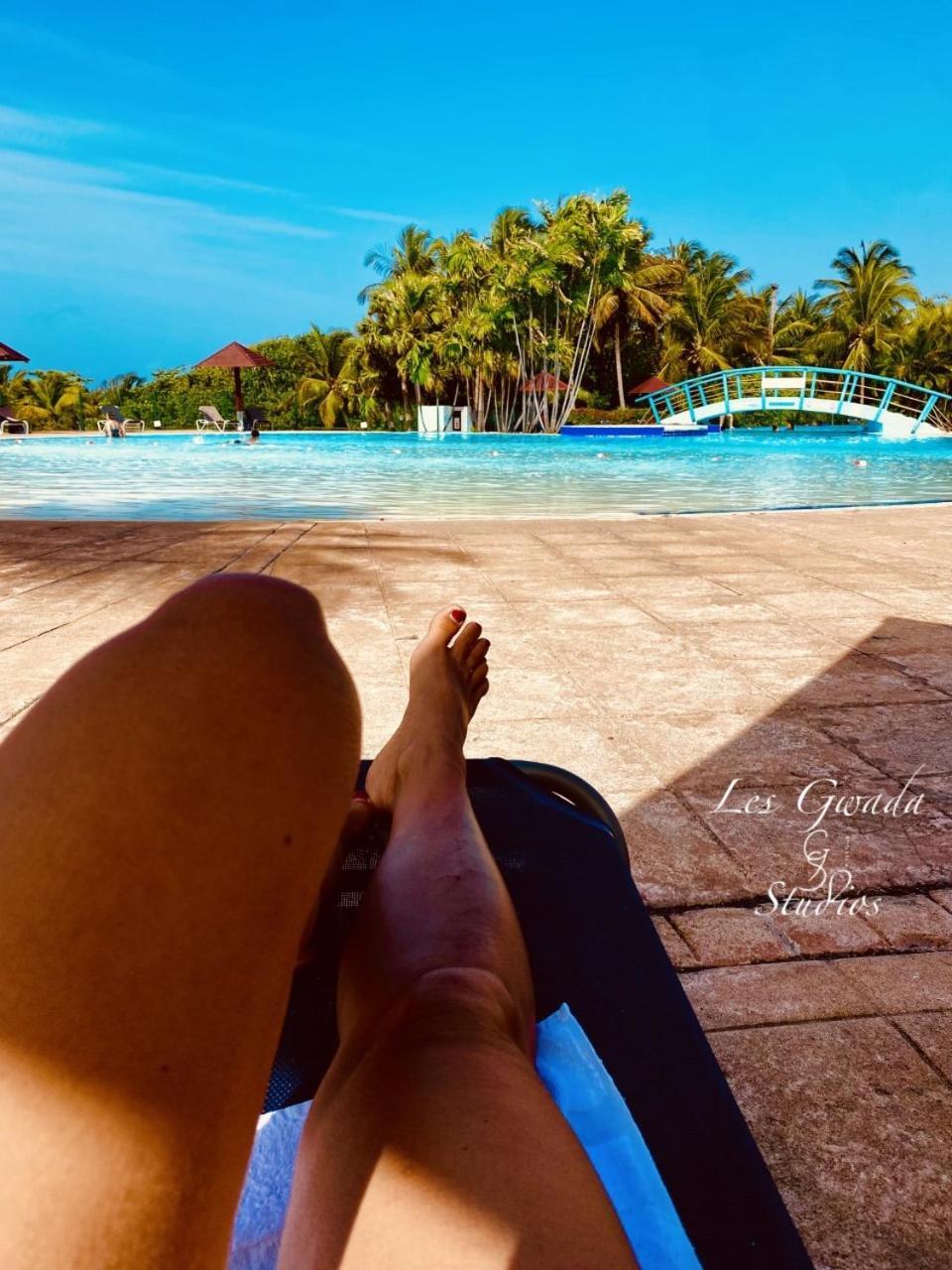 Vue Exclusive Mer Et Volcan, Village Vacances Avec Plage Et Piscine, Les Gwadastudios Sainte-Anne  Ngoại thất bức ảnh